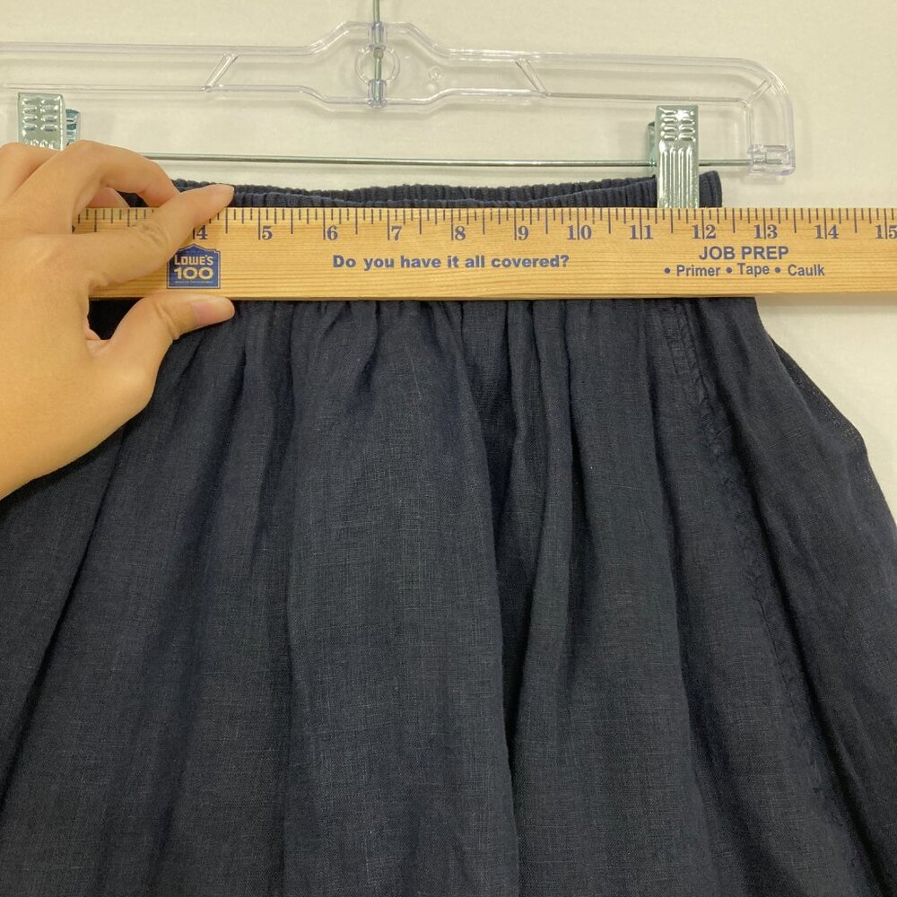 Alex Mill Navy A-Line Skirt - Picture 7 of 11
